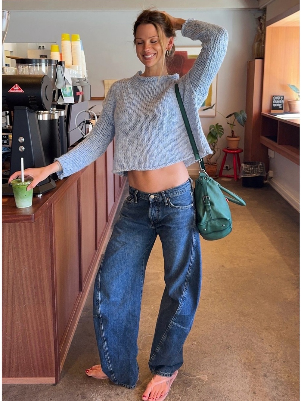 Free People Fable Low rise twist in heart song - Picture 2 of 4